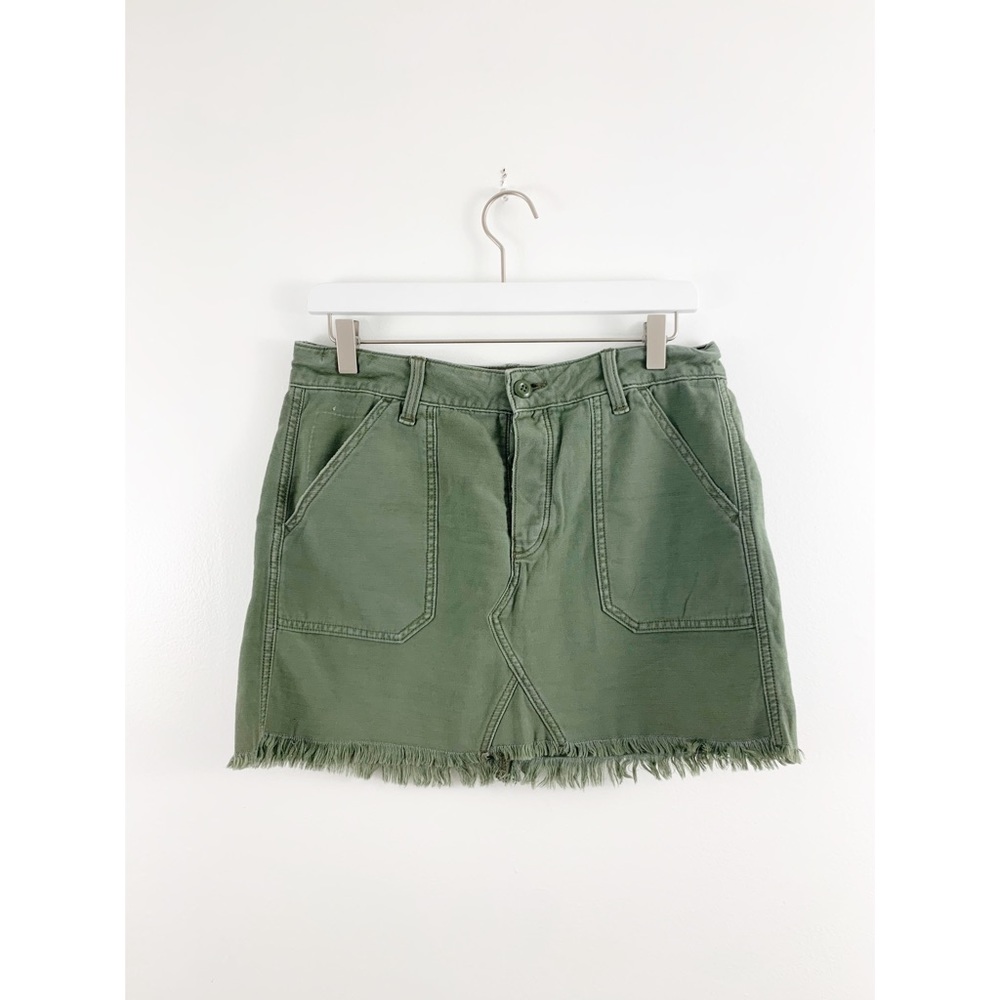 NWT American Eagle Green Cargo Skirt